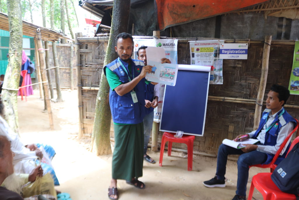 Rohingya refugee Group session